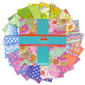 Набор тканей Charm Pack 10", 42 отреза, Classics Plus, цвет Сорбет (Sorbet) от Kaffe Fassett Free Spirit