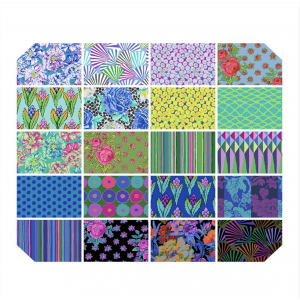 Набор тканей Charm Pack 10", 42 отреза, Clasics Plus, цвет Холодный (Cool) от Kaffe Fassett Free Spirit