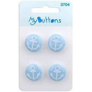 Пуговицы Baby Blue Anchors   коллекция  My Buttons от BLUMENTHAL LANSING