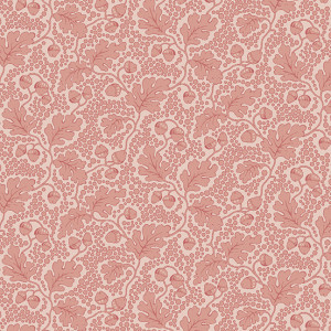 Ткань Super Bloom Oaks Baby Pink Makower UK