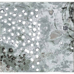 Ткань 108", принт Граффити (Spotted Graffiti), цвет Заснеженный (Snowball) от Marcia Derse Windham Quilt Backs