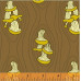 Ткань FOREST SPIRIT Oyster Mushrooms Brown Windham Fabrics